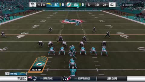 Insane 80yrd TD run by Watters