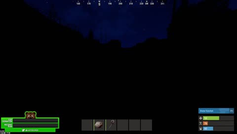 rust night time irl