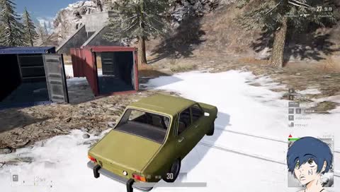 今日の車庫入れ