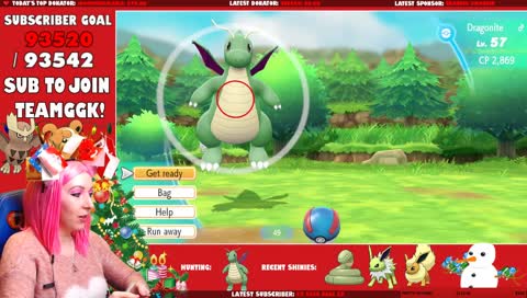 Dragonite shiny fail