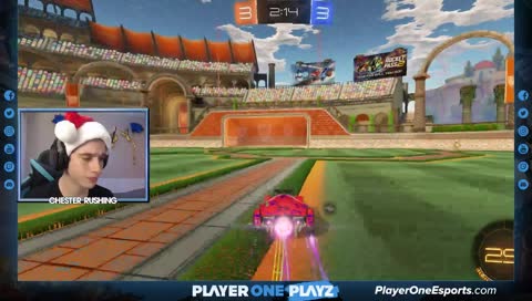 Chester's FIRST Rocket League Goal!