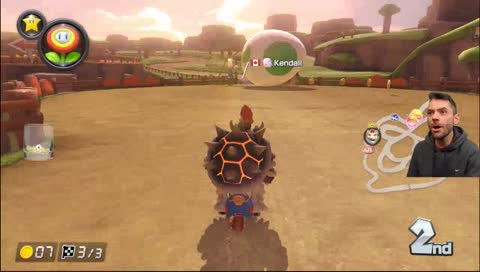 [MK8] He Thought He would Win...Rage 何回見ても笑う