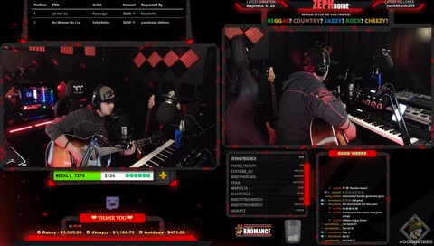 Zeph's 1st attempt at his own reggae song