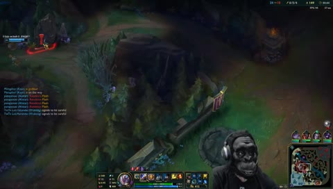 Harambe (Wukong) Outplays ChaosRain (Rengar)!