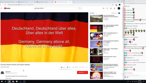 pepsingaming singing the germany national anthem
