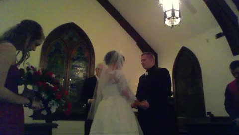 you may now kiss the bride