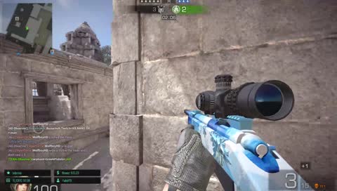 The bitish sniper strikes again!!!