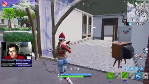 Winter skin turns around get shot by a green pump - PoliteEB