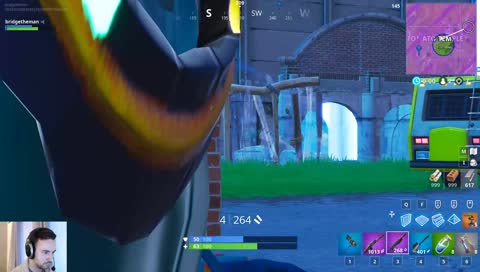 bridge victory royale + wink at cam