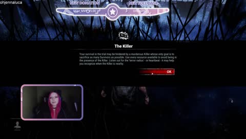 When the Killer's nearby...