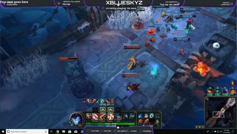 when you push all towers and inhib at once ftw