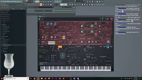 Making a Hybrid Ping sound in Harmor