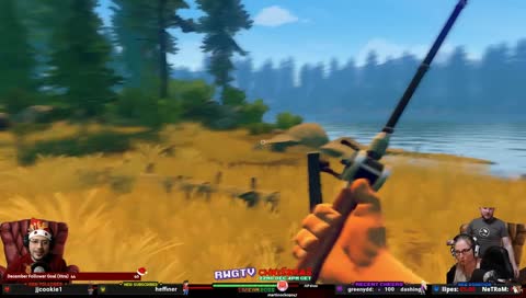 Frankie goes fishing