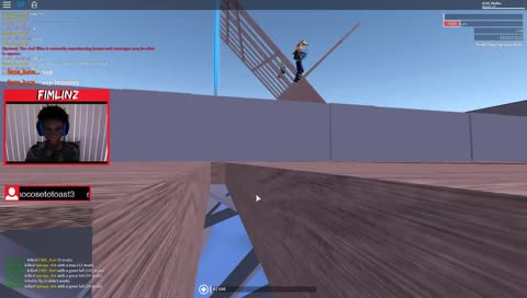 FALLING OFF ON PURPOSE