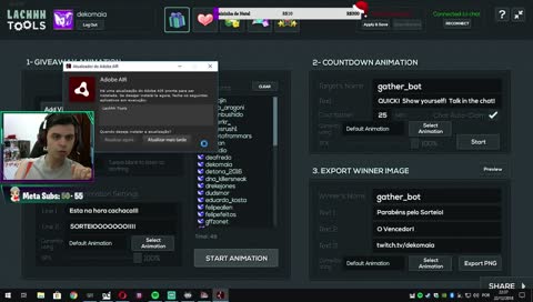 Sorteio sub - 50 reais crédito steam 22/12/2018 [Resultado]