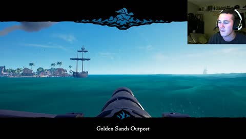 Kid Rams Ship into Island