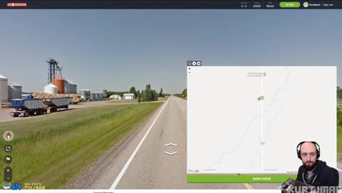 Using a ruler to get the perfect score on GeoGuesser.