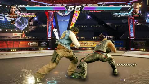 button mashing lei to win