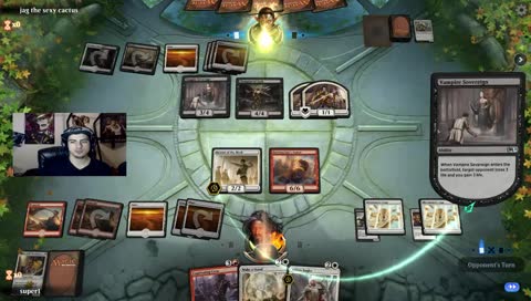 super got his ace beat.