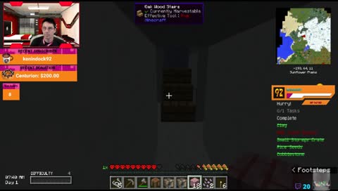 There's a big evil thing up there! 