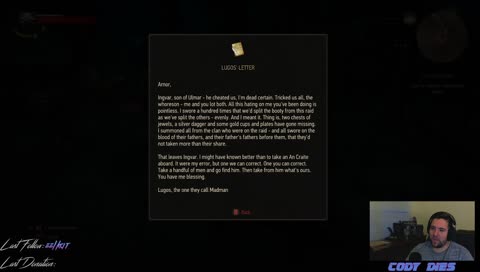 Lugos' Letter