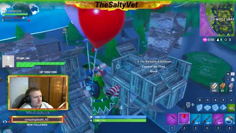 Poppin' heads with balloons! 