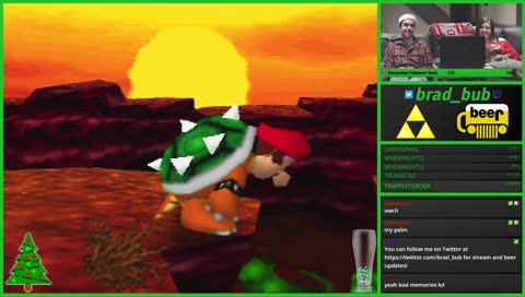 Mario bustin a nut lol