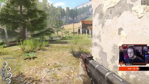 Popping through roof