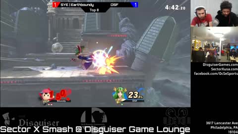 Ness up b kill at 23%