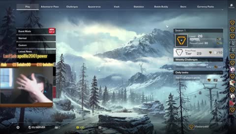 master singt weihnachtslieder 