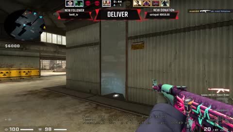 jeg kommer på flank! ready to- deliver