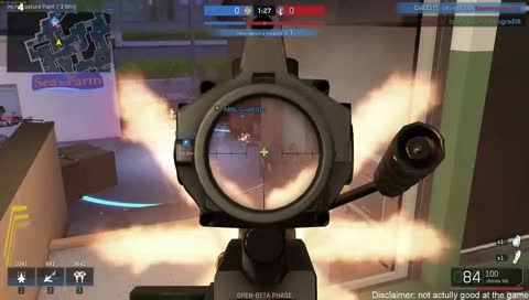 When you miss all shots but one 