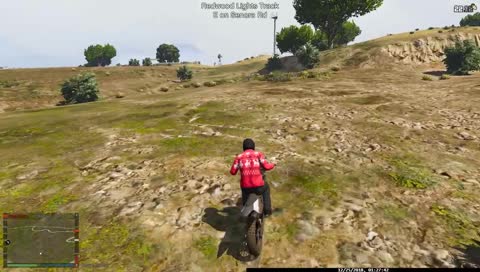 He didn't stick the landing