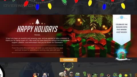 Iron singing We wish you a Merry Christmas