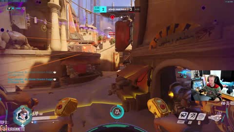 Grav eaten and Rein dva bomb kill