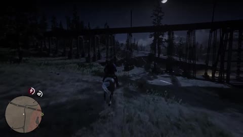 The correct way to ride a horse.