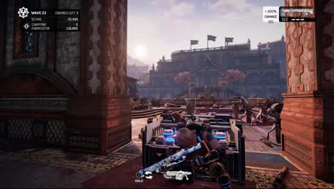 Dropshot triple head shot kill