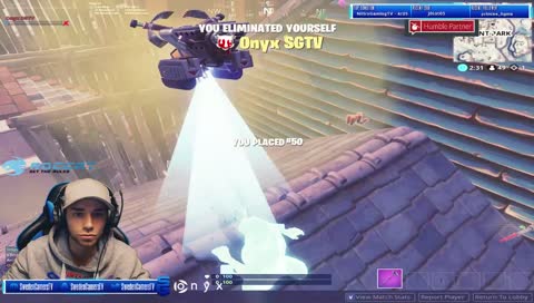 Niklas begår självmord i fortnite