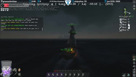 Ship sank.