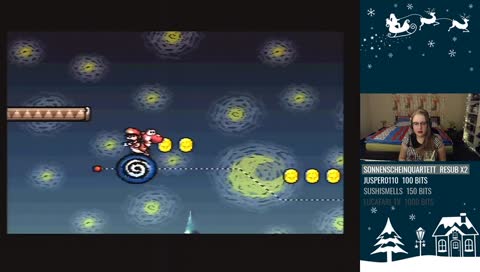 Sarah hat ein Fehler im Spiel entdeckt #SuperMarioWorld2
