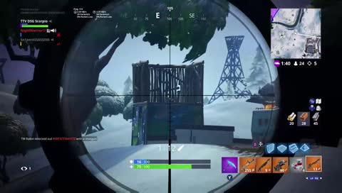 gekke snipe van een neger