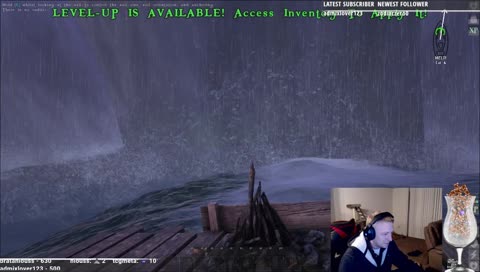 First storm in Atlas at sea!