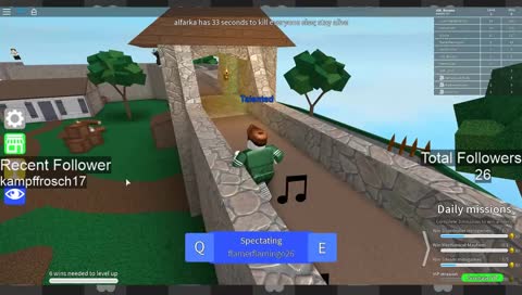 Trash kids in Roblox