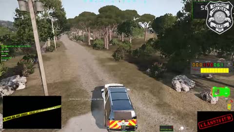 Vegas at the best spot till that tree & my driving :p