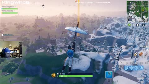 Rhym3r sounds like a flock of seagulls when he laughs 