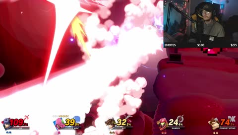 lemen kicking my booty in smash