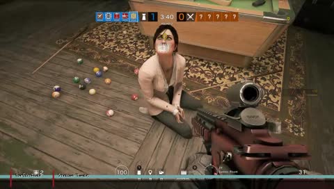 When you injure the hostage