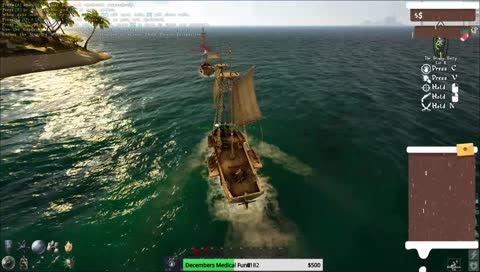 Josh hits a parked ship