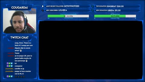 Si el stream se cae me voy a tiltear ...