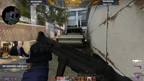 Zlynx get scared from cs go